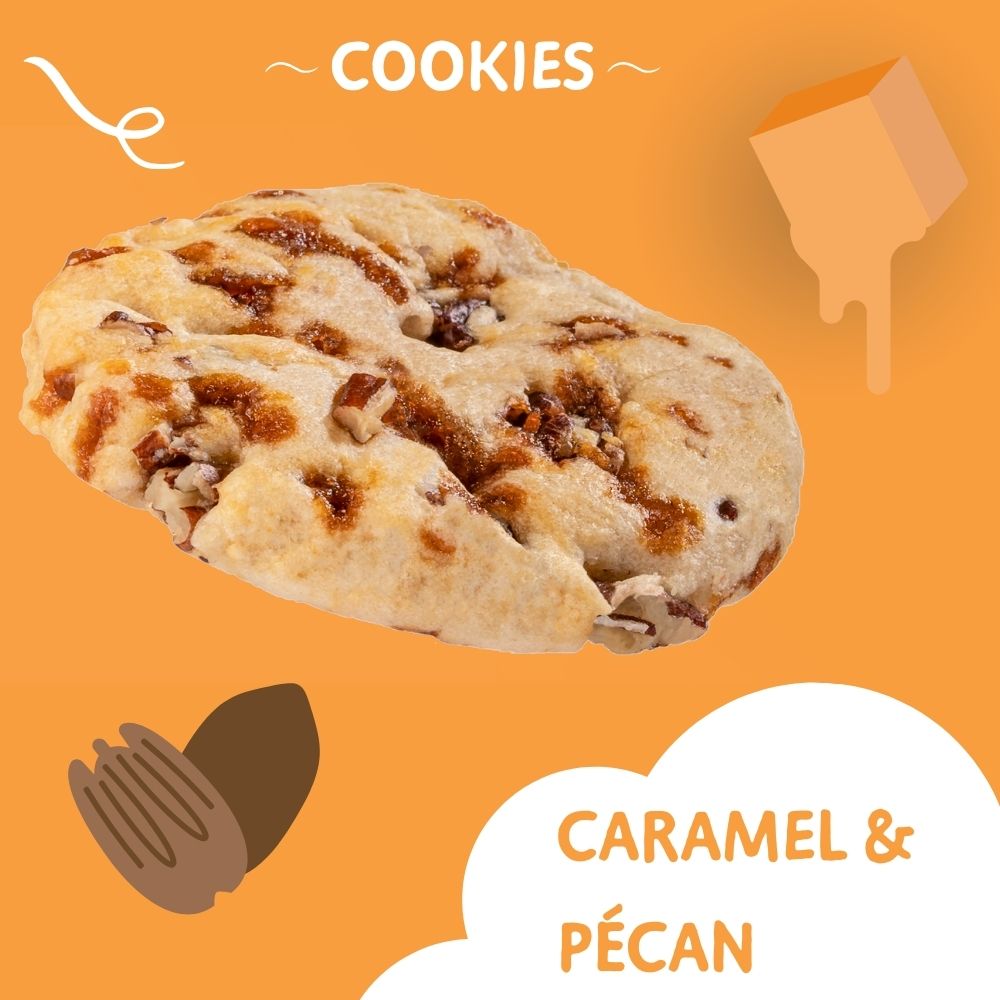Cookies MiOUM Caramel et Noix de pecan