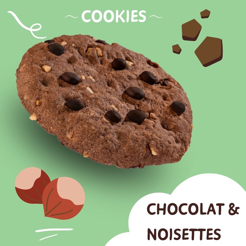 Cookies MiOUM Chocolat et Noisettes